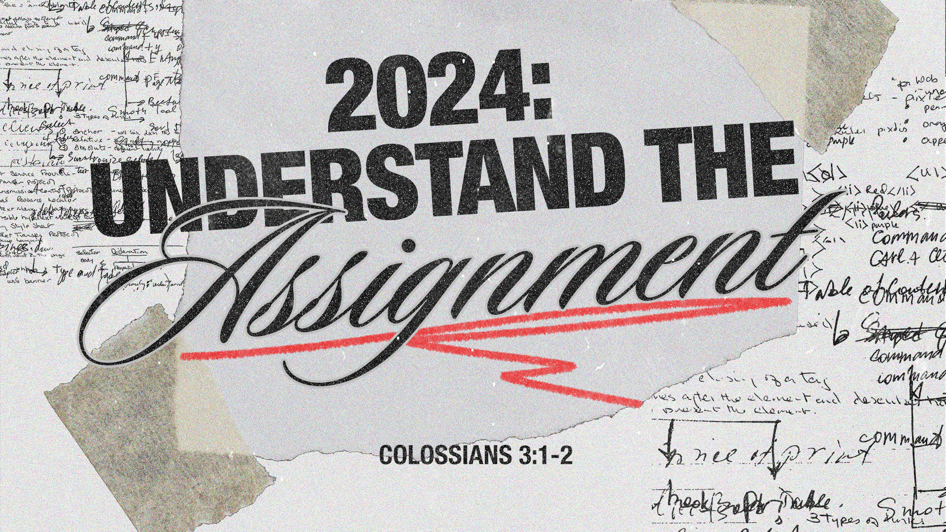 2024: Understand The Assignment