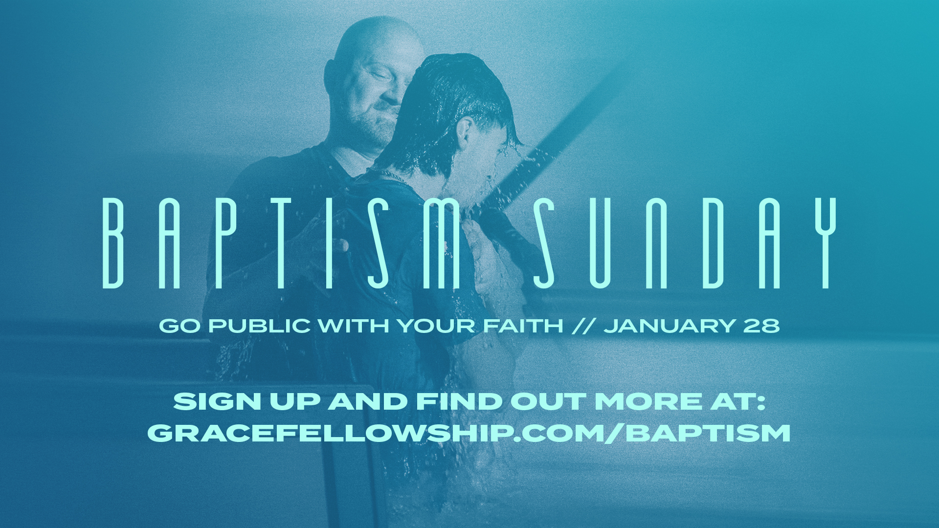 Baptism Sunday January 28