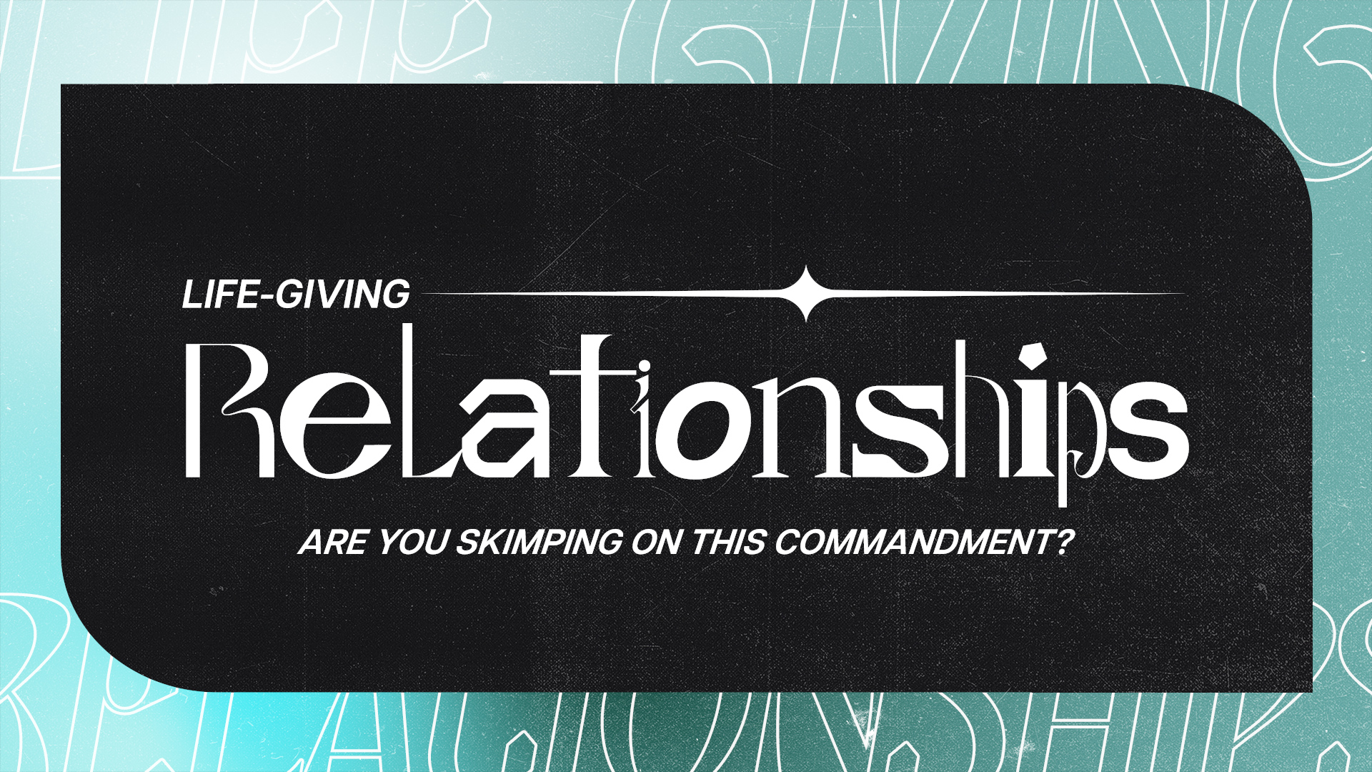 Are You Skimping On This Commandment?